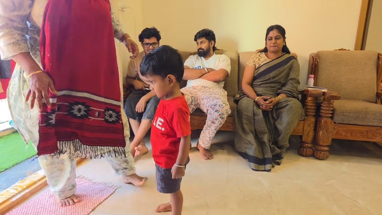 Aanav kai mugyodh nodi😂 😅 | Pratheek, Moulya, Daily vlogs 