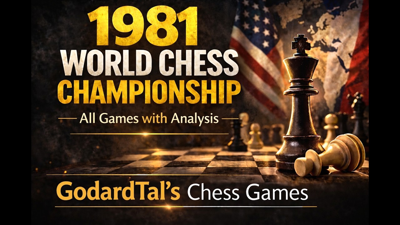 World Chess Championship 1981 - All Games with Analysis