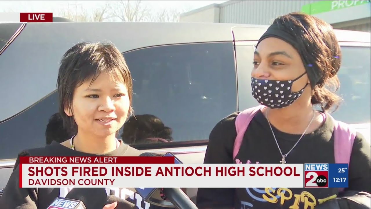 Students react to Antioch school shooting
