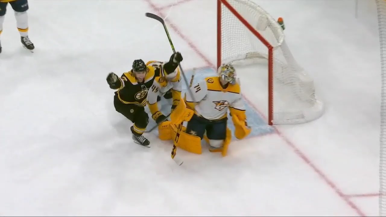 Taylor Hall WINS IT for the Bruins in OT