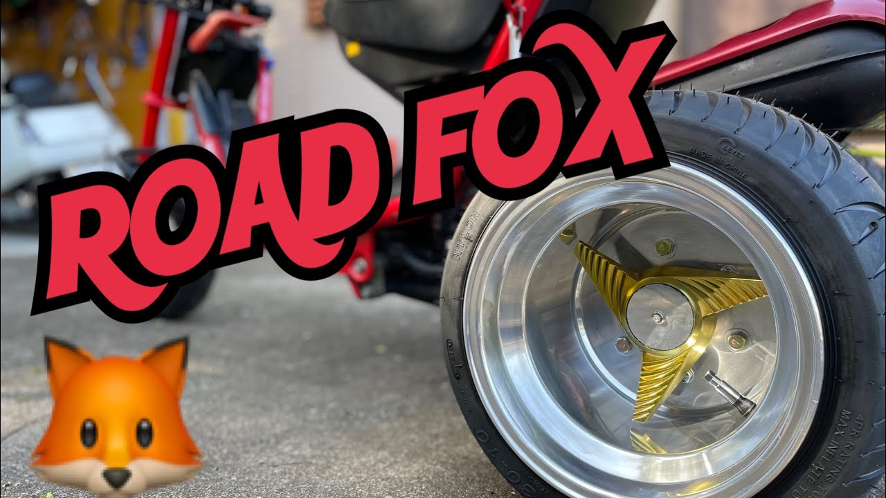 【ROAD FOX 】俺色染め開始！