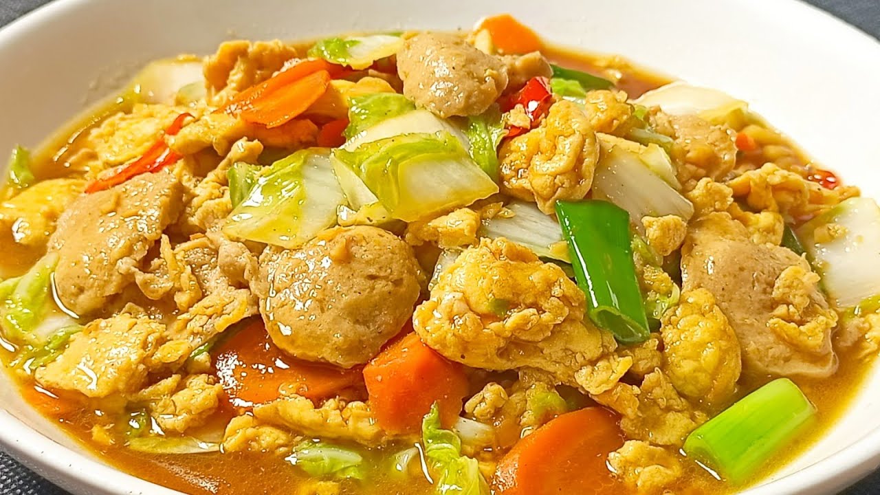 TELUR DAN SAWI PUTIH DIMASAK GINI, ENAK MUDAH DAN SIMPLE || TUMIS SAWI PUTIH TELUR