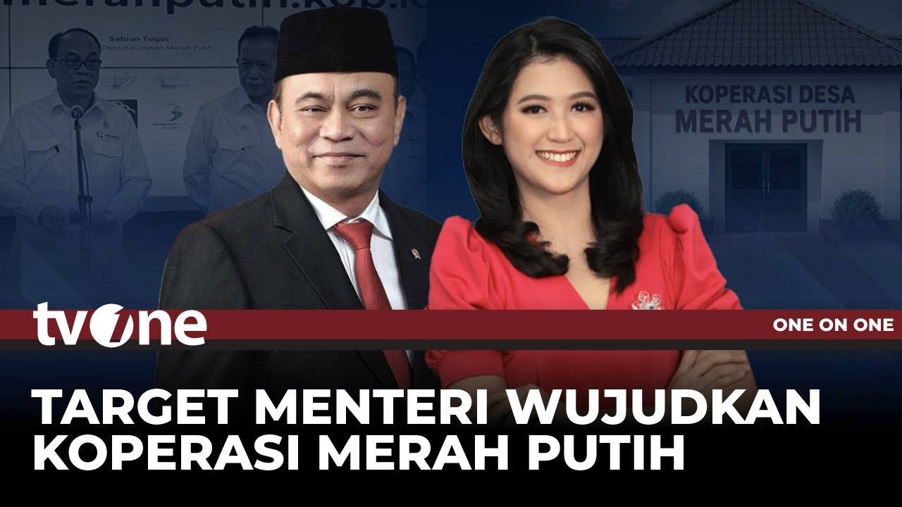 [FULL] Target Menteri Wujudkan Koperasi Merah Putih | One On One tvOne