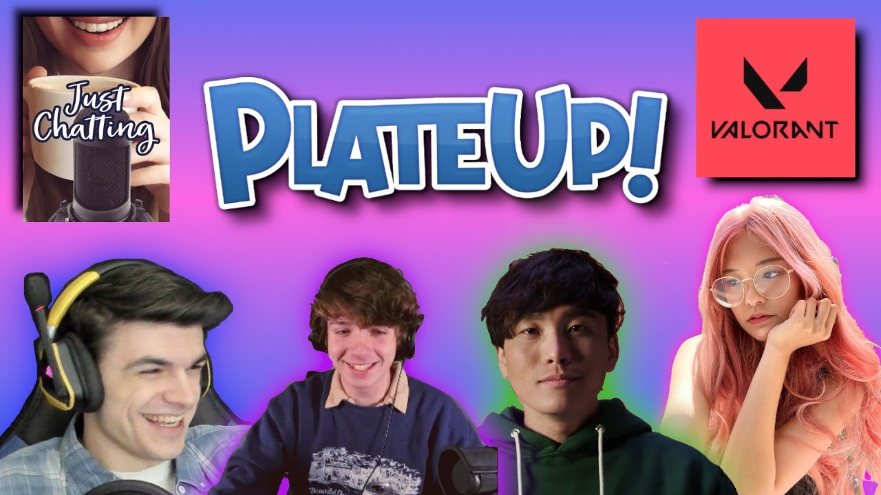 PlateUp! & Valorant w/ kkatamina, Sykunno, & More! - Foolish VOD