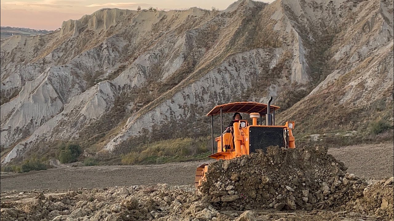 Ruspatura in COLLINA con FIATALLIS BD14B - Ripristino Smottamenti e buchi alluvione 2025