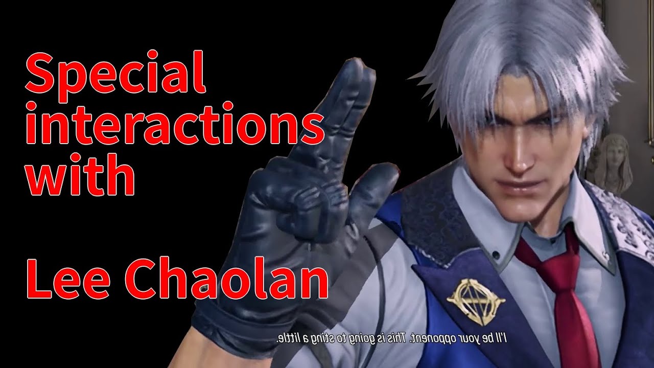 [ TEKKEN 8 ]   All Special interactions with Lee Chaolan  🦄