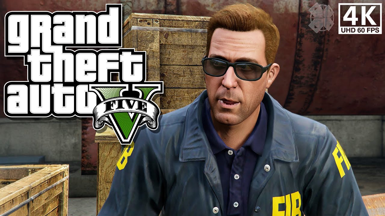 GTA 5 PS5 - Misión #35 - El Bloqueo [Vehículo de huida] (4K 60fps)