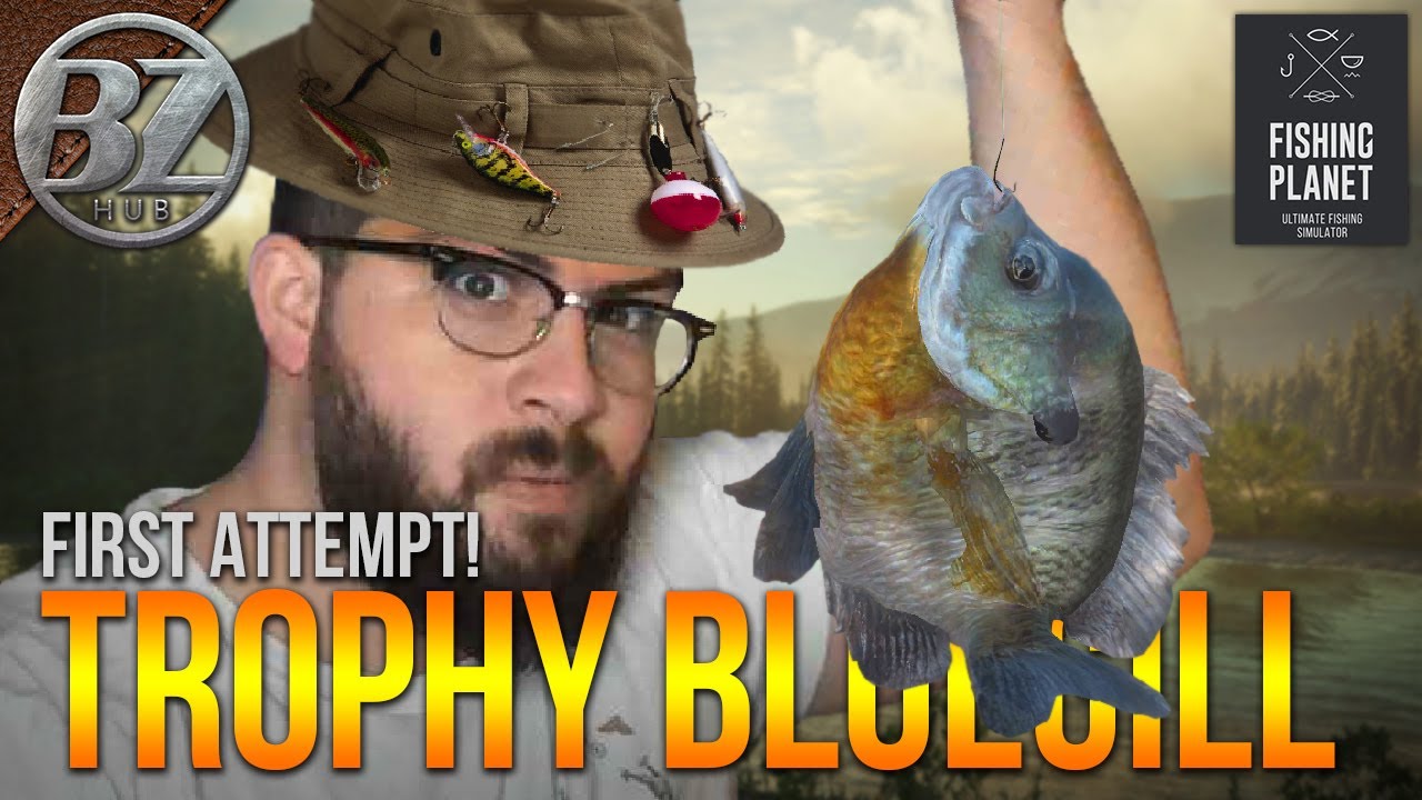 [Lvl.3] Learning how to play- MONSTER BLUEGILL! (Fishing Planet)