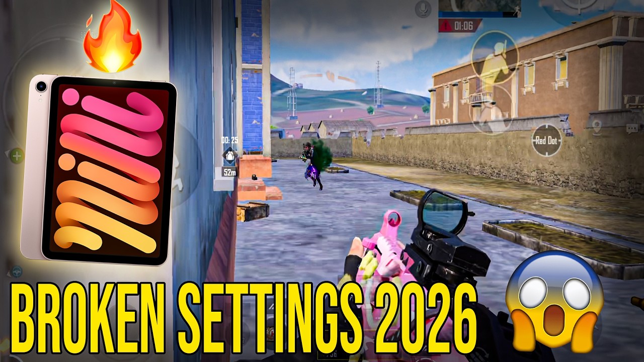 iPad Mini 6 PUBG Test 2026 🤯 | Settings That Feel Like HACKS!