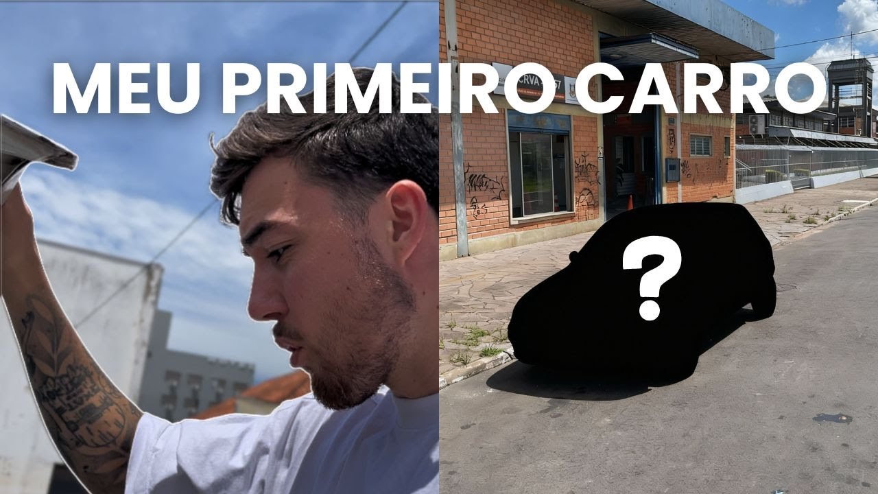 Comprei meu primeiro carro aos 24 anos (VLOG)