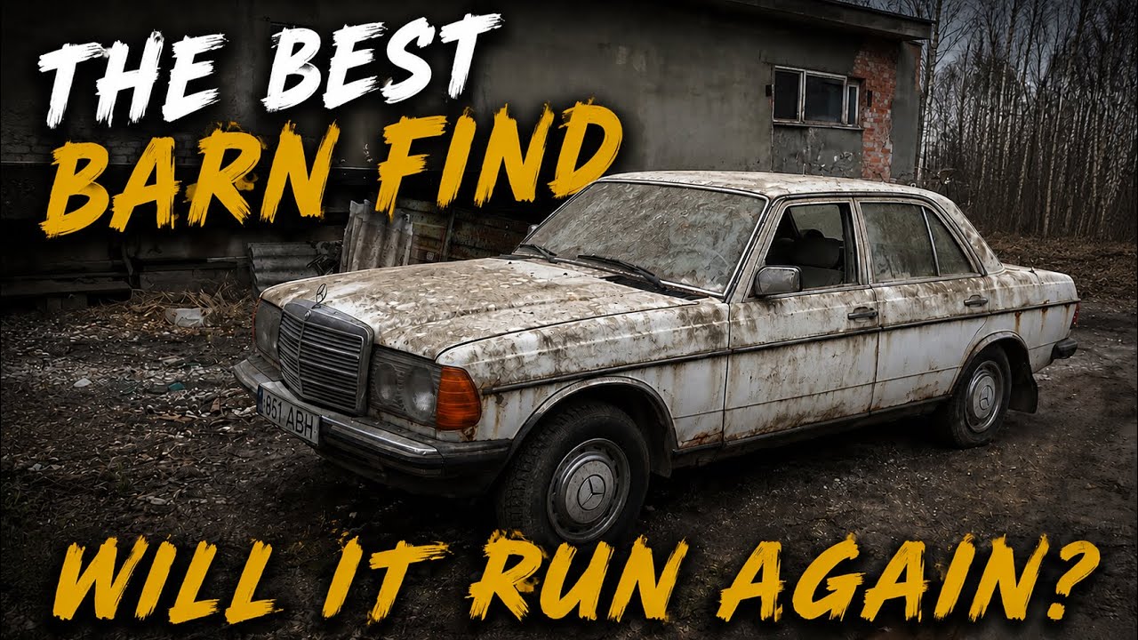 Will It Start After 10 Years? | 1977 Mercedes-Benz W-123 Revival