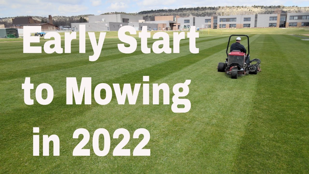 First Mow of 2022 with our Toro 3100D