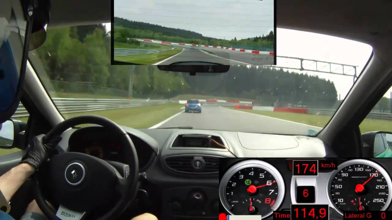 Spa 2010 - Renault Sport - Clio 3 RS Cup Chasing R26R