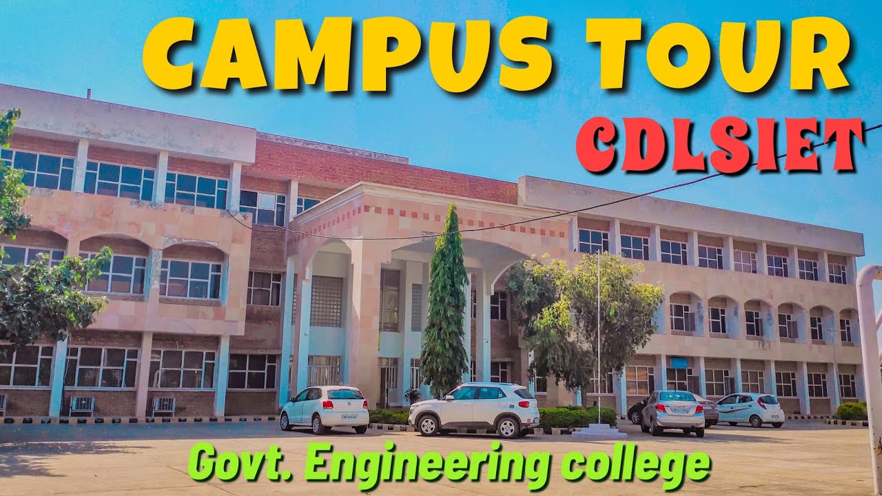 Ch Devilal State Institute of Engineering and Technology (Sirsa) ||Campus Tour|| Cdlsiet