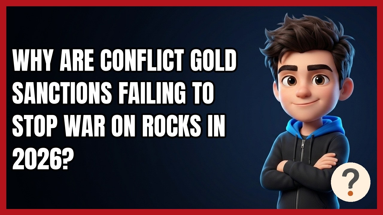 Why Are Conflict Gold Sanctions Failing to Stop War on Rocks in 2026?