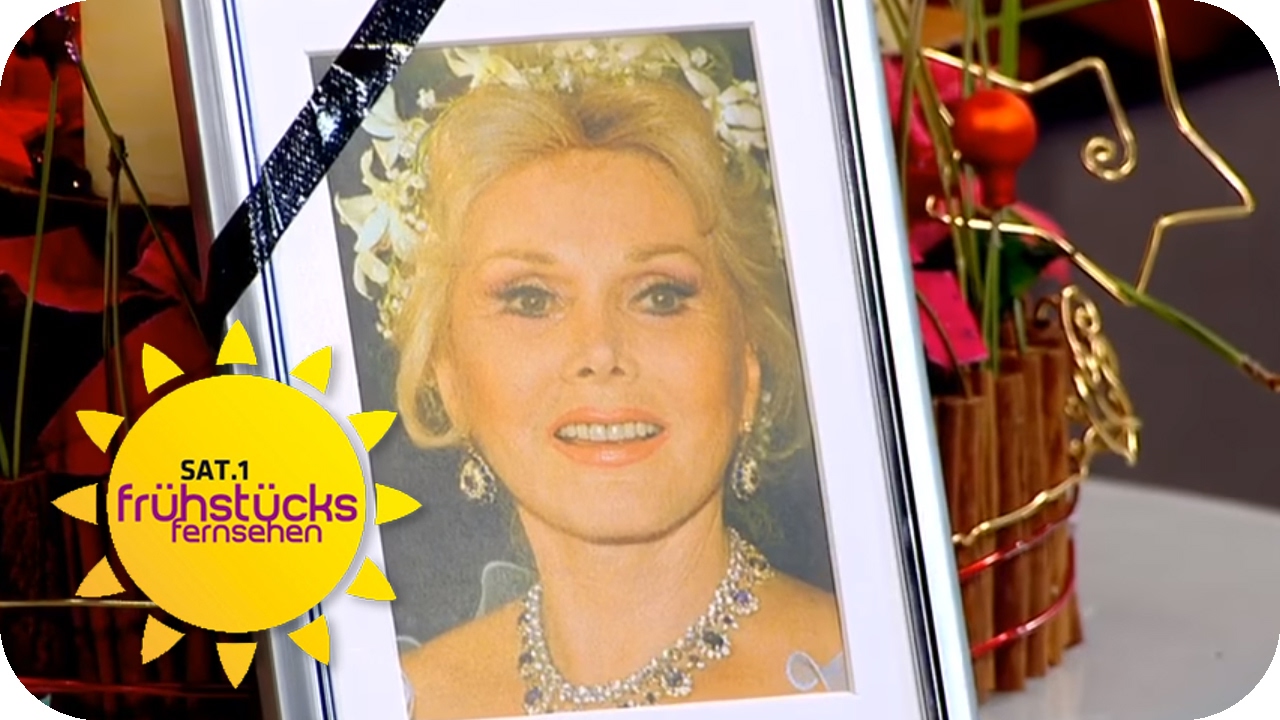 Das Leben von ZSA ZSA GABOR | SAT.1-Frühstücksfernsehen