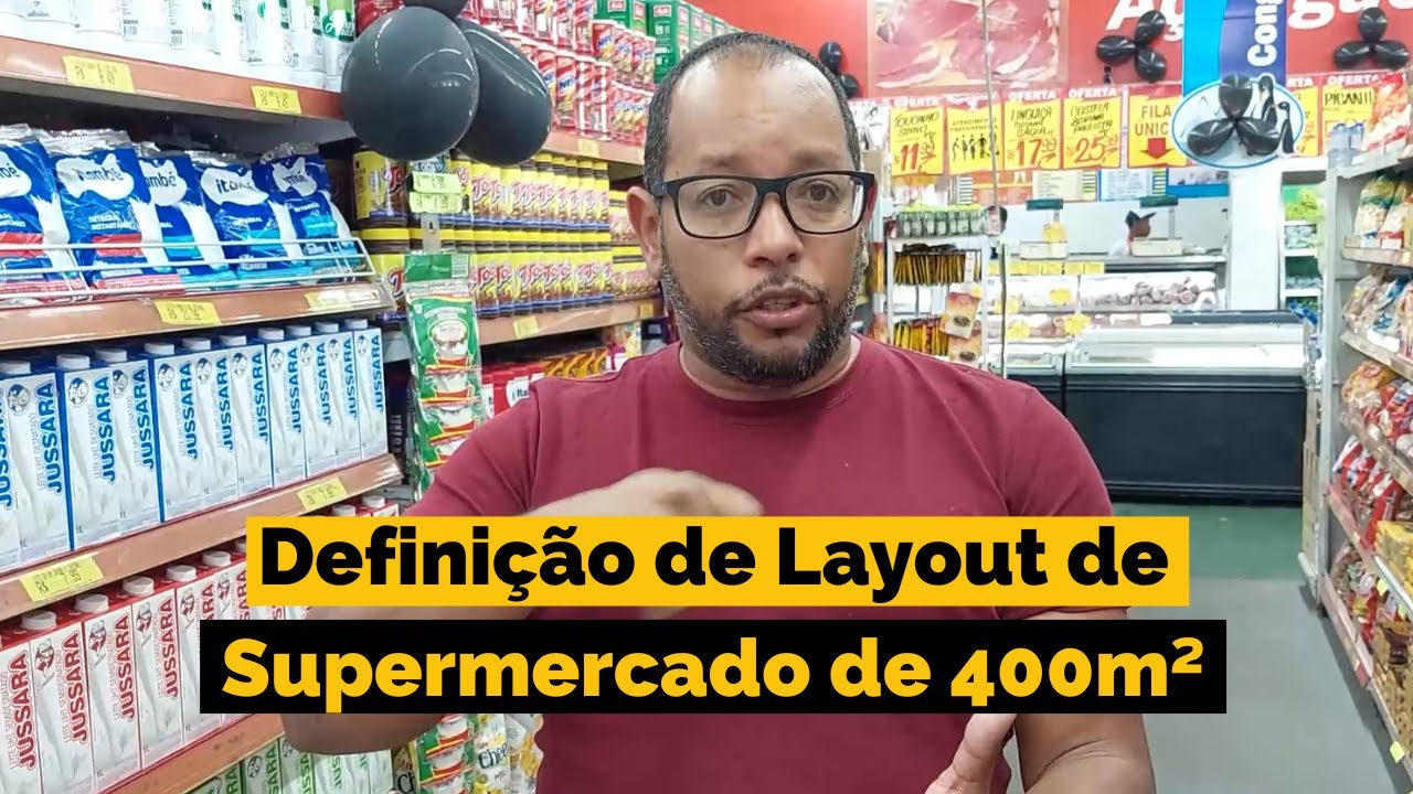 Definição de Layout do Supermercado Pita de 400m² | Ney Layout