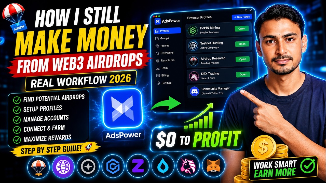 How I Still Make Money from Web3 Airdrops (Real Workflow)