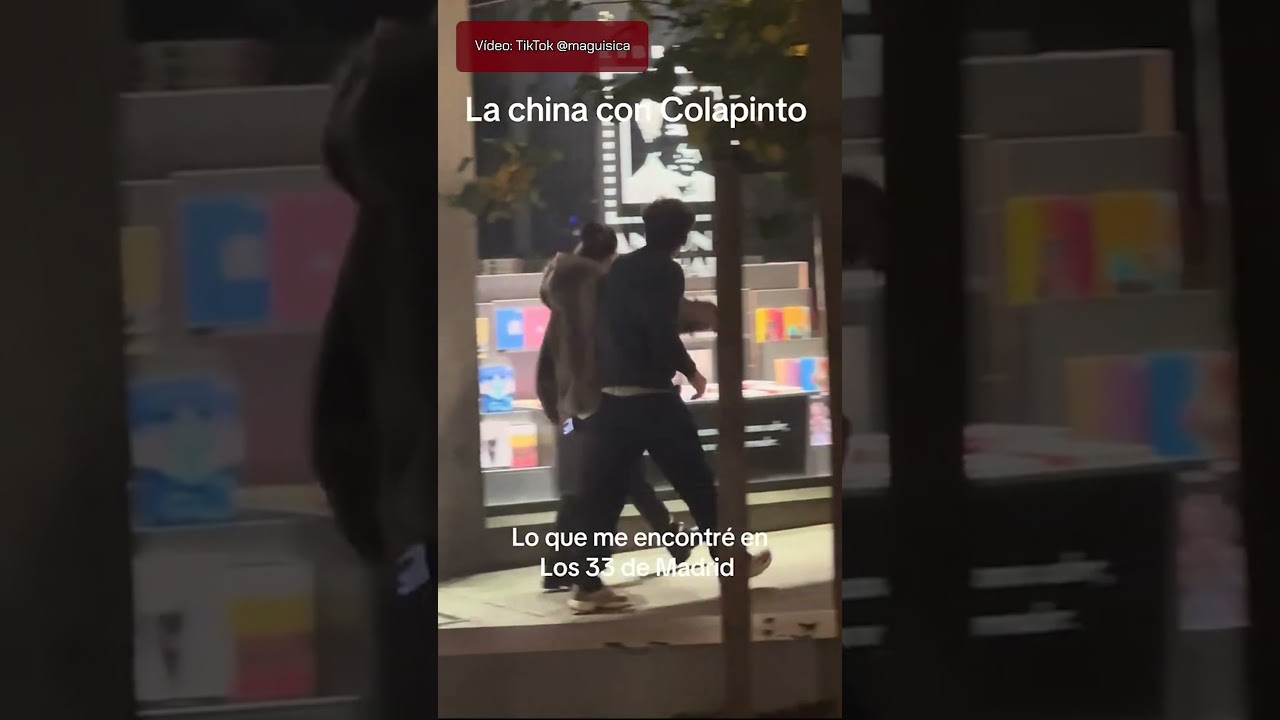 Graban a Colapinto con la China Su&aacute;rez por las calles de Madrid I MARCA