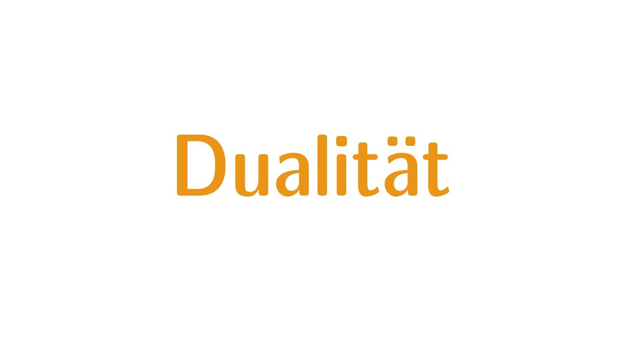 Aussagenlogik #10 - Dualität