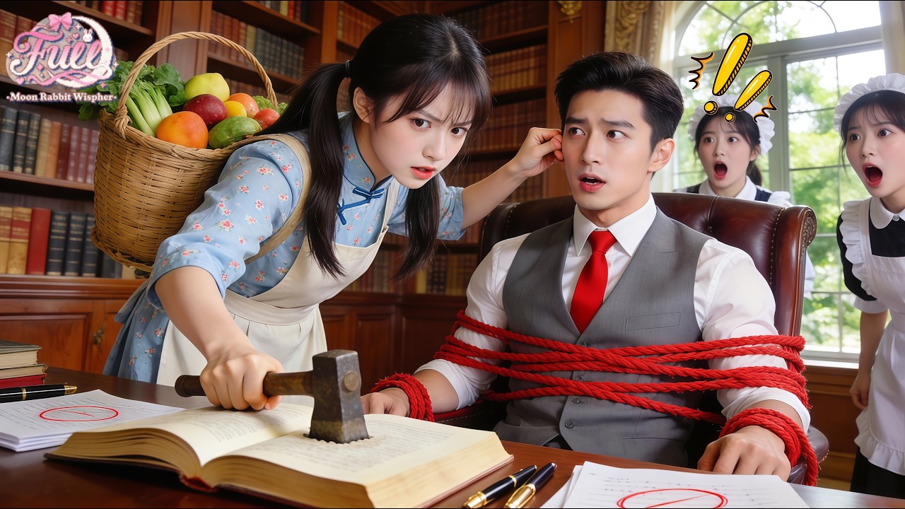 No One Can Make Young CEO Study, But Country Girl Ties Him To Chair&Forces Homework—He Falls In Love
