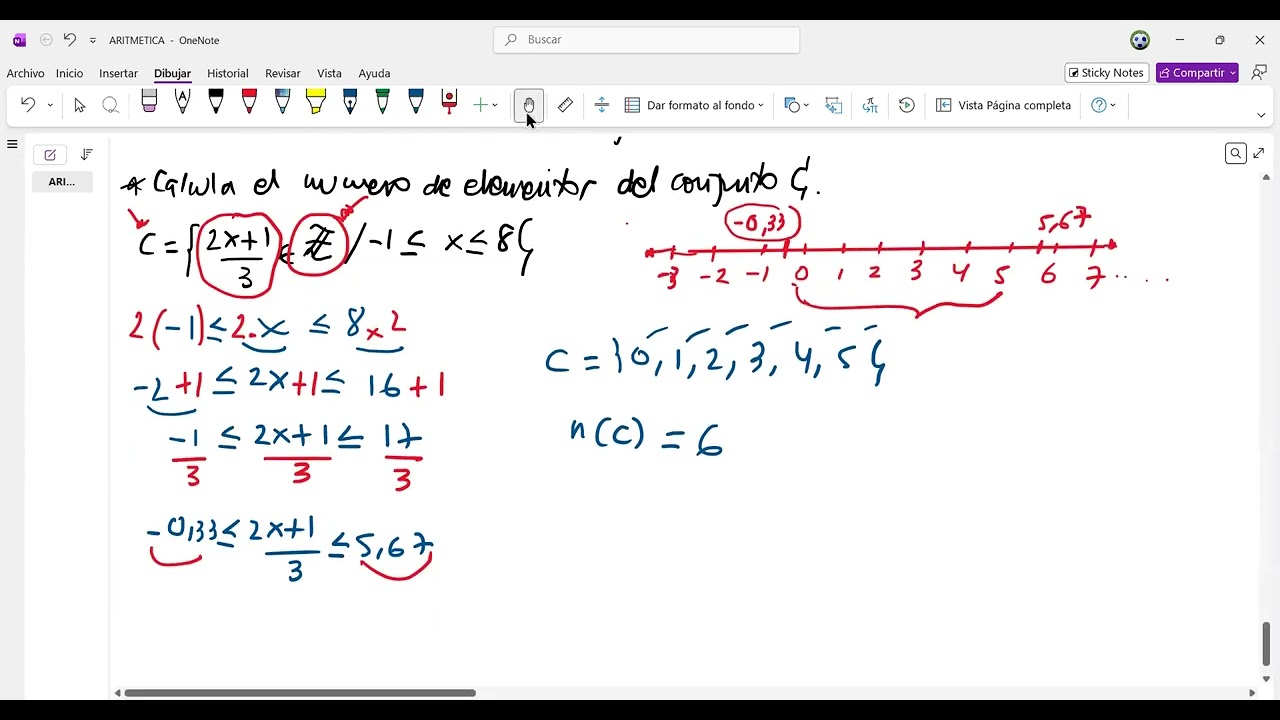 ARITMÉTICA: Teoría de Conjuntos IV | ESO/ Secundaria/ Pre-Algebra (Middle School Math)