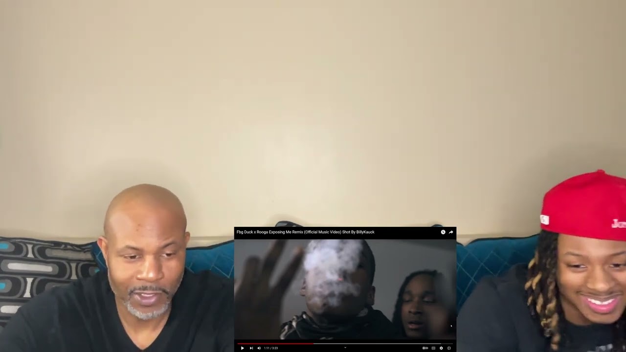DAD REACTS TO Fbg Duck x Rooga 