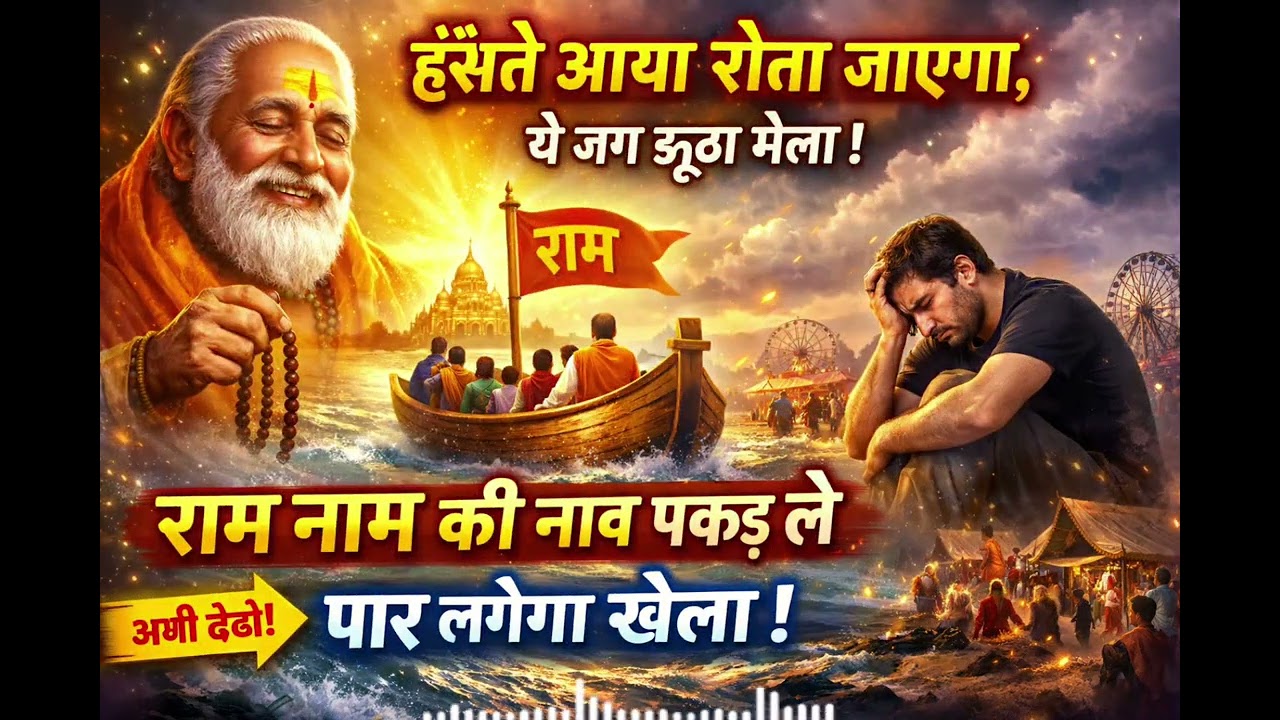 राम नाम ही साथ चलेगा | Kabir Sahib Bhajan | Live Temple Style| Kabir Sahib |kabir sahib bhajan#kabir