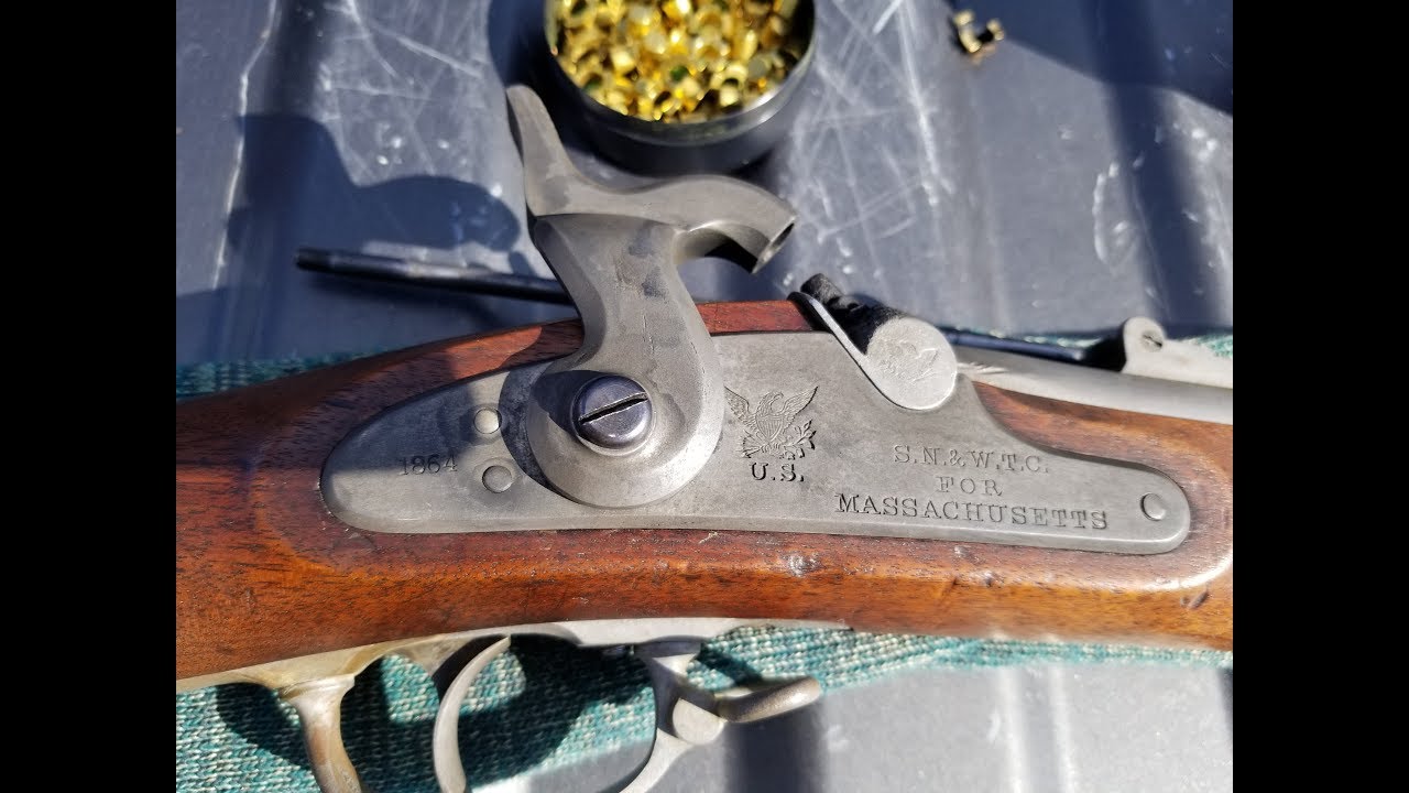 First Firing of my Springfield Model 1863 Rifle Musket