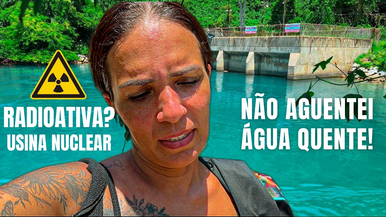 PRAIA DE ÁGUAS QUENTES  LABORATÓRIO, ANGRA DOS REIS - USINA NUCLEAR ☢️