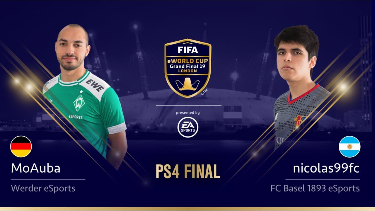 Nicolas99FC vs MoAuba - PS4 Final - FIFA eWorld Cup 2019