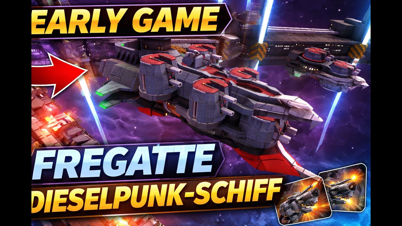 Die Fregatte Hannover - #avorion  - #Dieselpunk