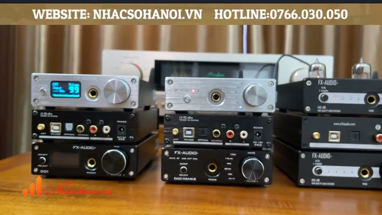 Mẫu Giải Mã FX Audio Đáng Mua Nhất