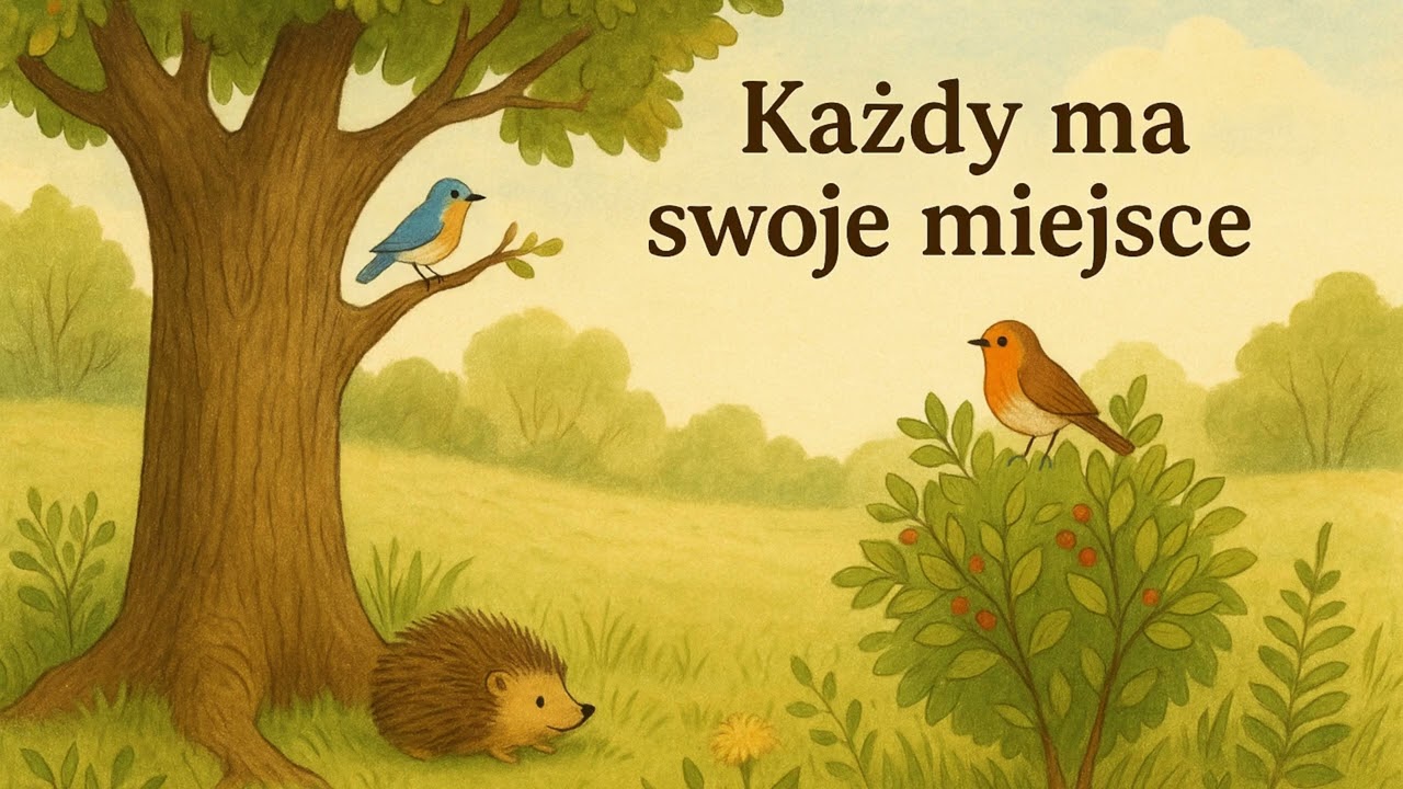 Bajka do słuchania o przydatności i przynależności — Każdy ma swoje miejsce