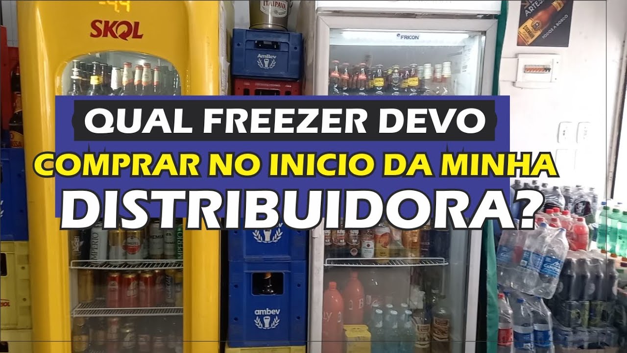 Qual &eacute; o melhor FREEZER para iniciar uma Distribuidora de Bebidas?