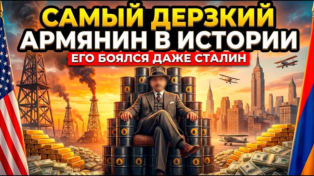 Этот Армянин ОБЫГРАЛ Сталина, Черчилля и США! Невероятная история Нефтяного Короля.