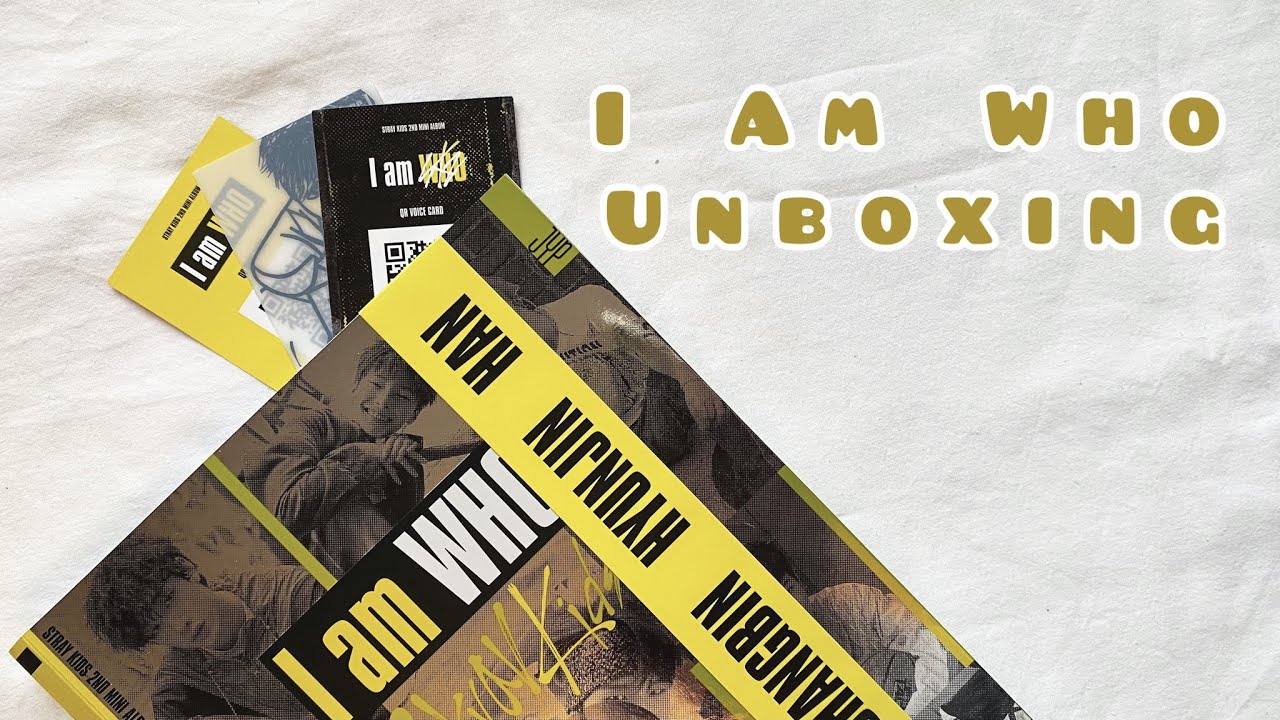 Stray Kids - I Am Who album unboxing. Странные решени стилистов и слипшиеся карты