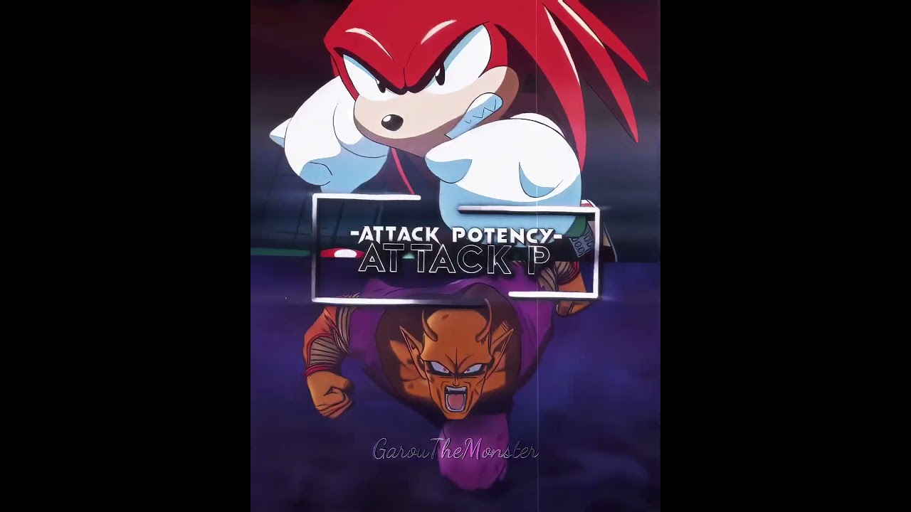 Knuckles vs Piccolo #vsedit #knucklestheechidna #piccolo