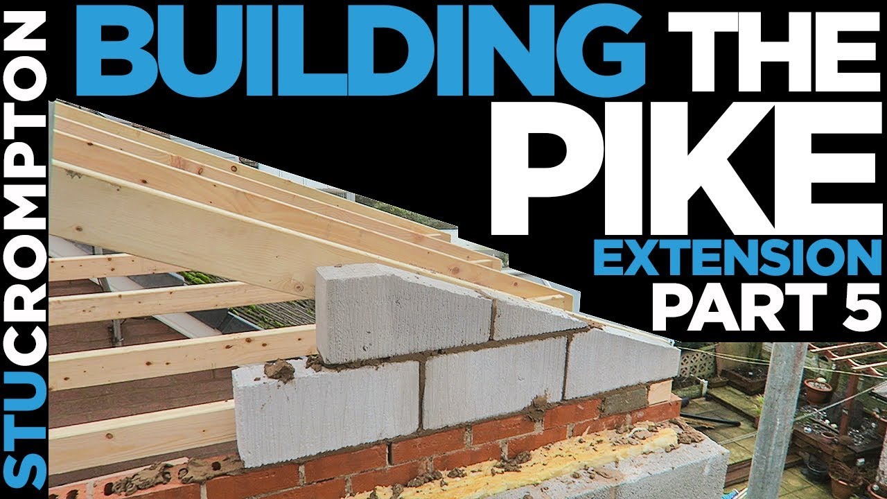 How to build a pike - bricklaying Extension part 5