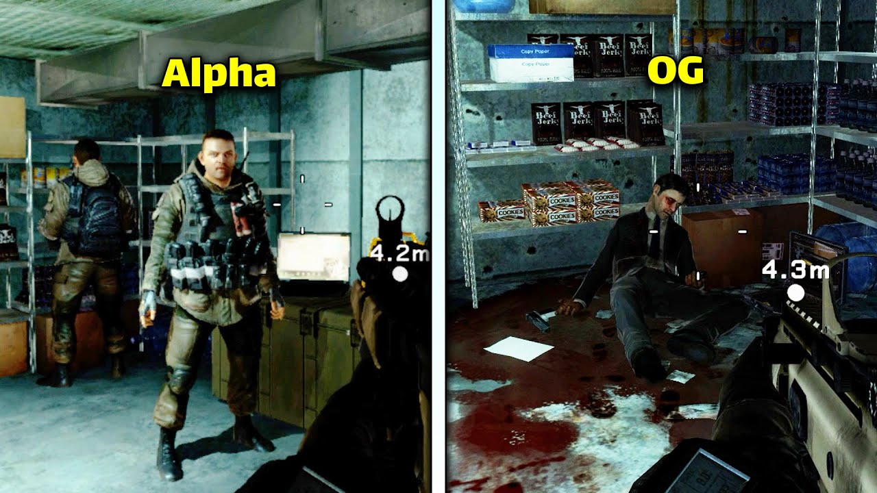 The Ultimate Comparison: Exodus Mission | MW2 Alpha vs OG