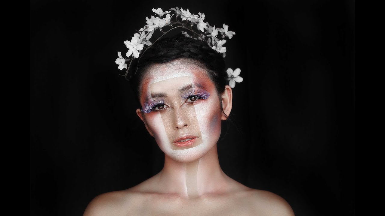 High Fashion Oriental Makeup | Avant-Garde Beauty Photoshoot | Behind the Scenes