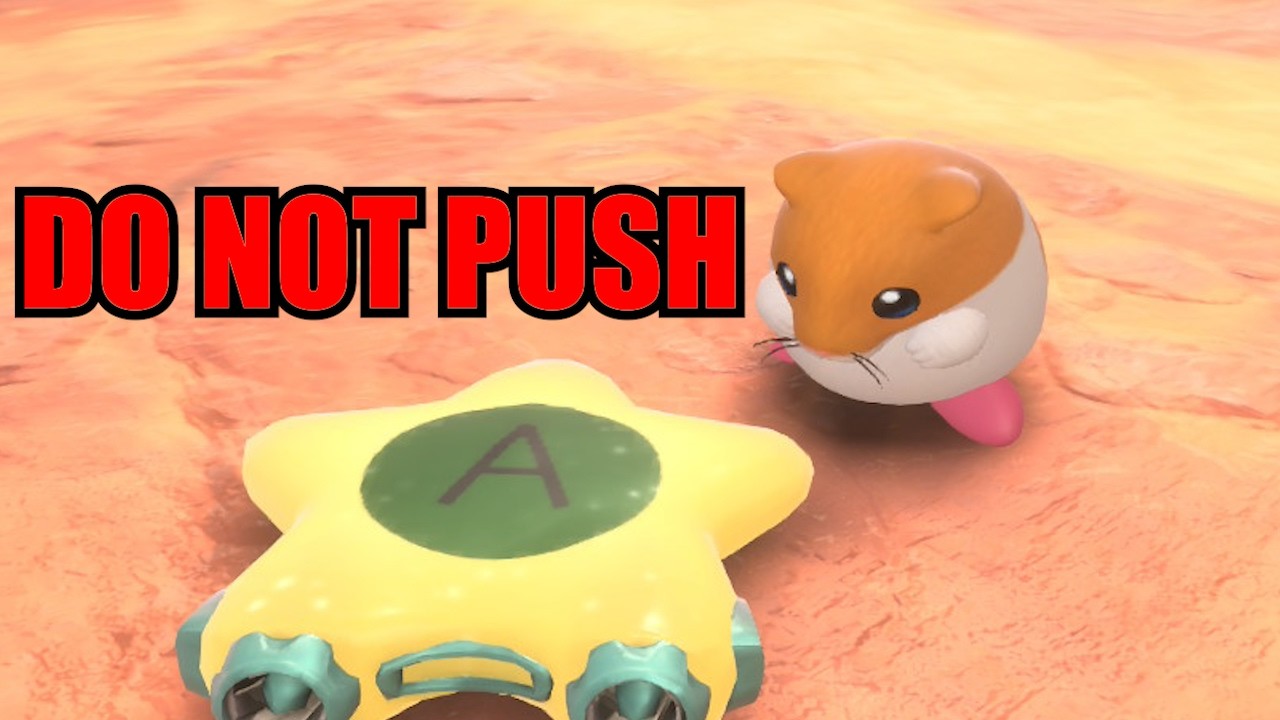 Can you beat Kirby Air Riders without pressing A?