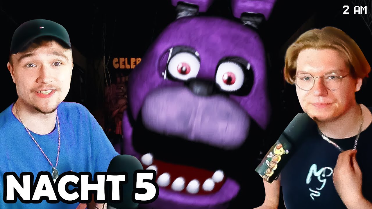 Ansgar und Ich haben Five Nights at Freddys DURCHGESPIELT!