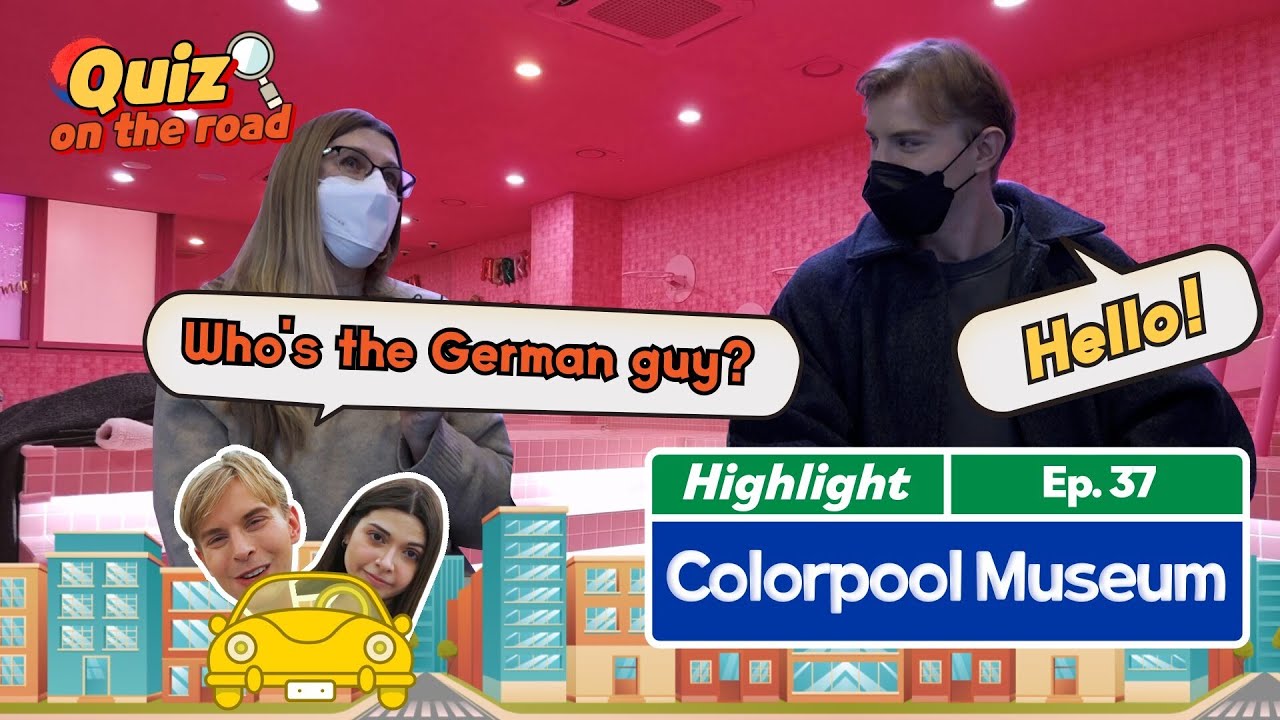 [Quiz on the Road] The most colorful Instagrammable place in Seoul! 🎠 | Ep.37 Colorpool Museum