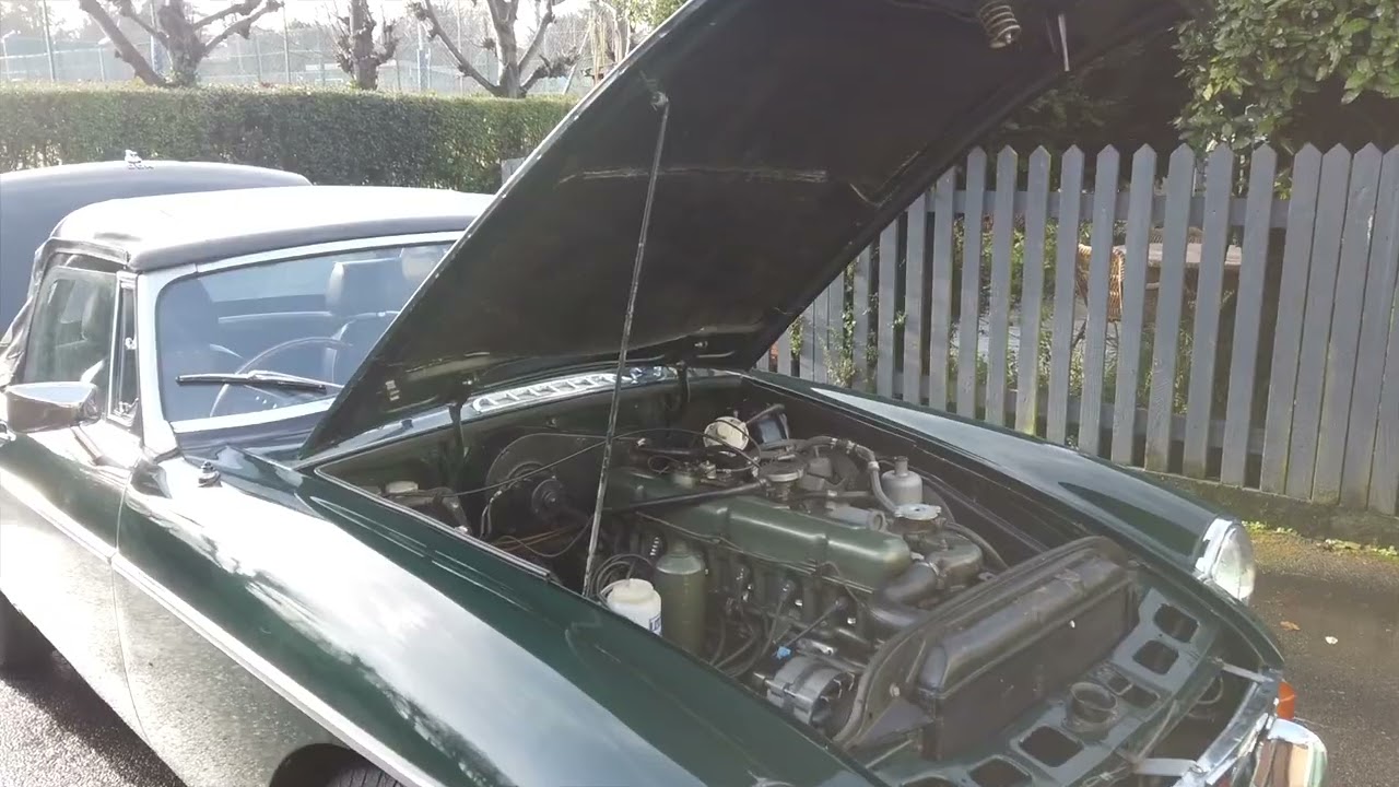 1968 MG MGC Roadster   On the Road
