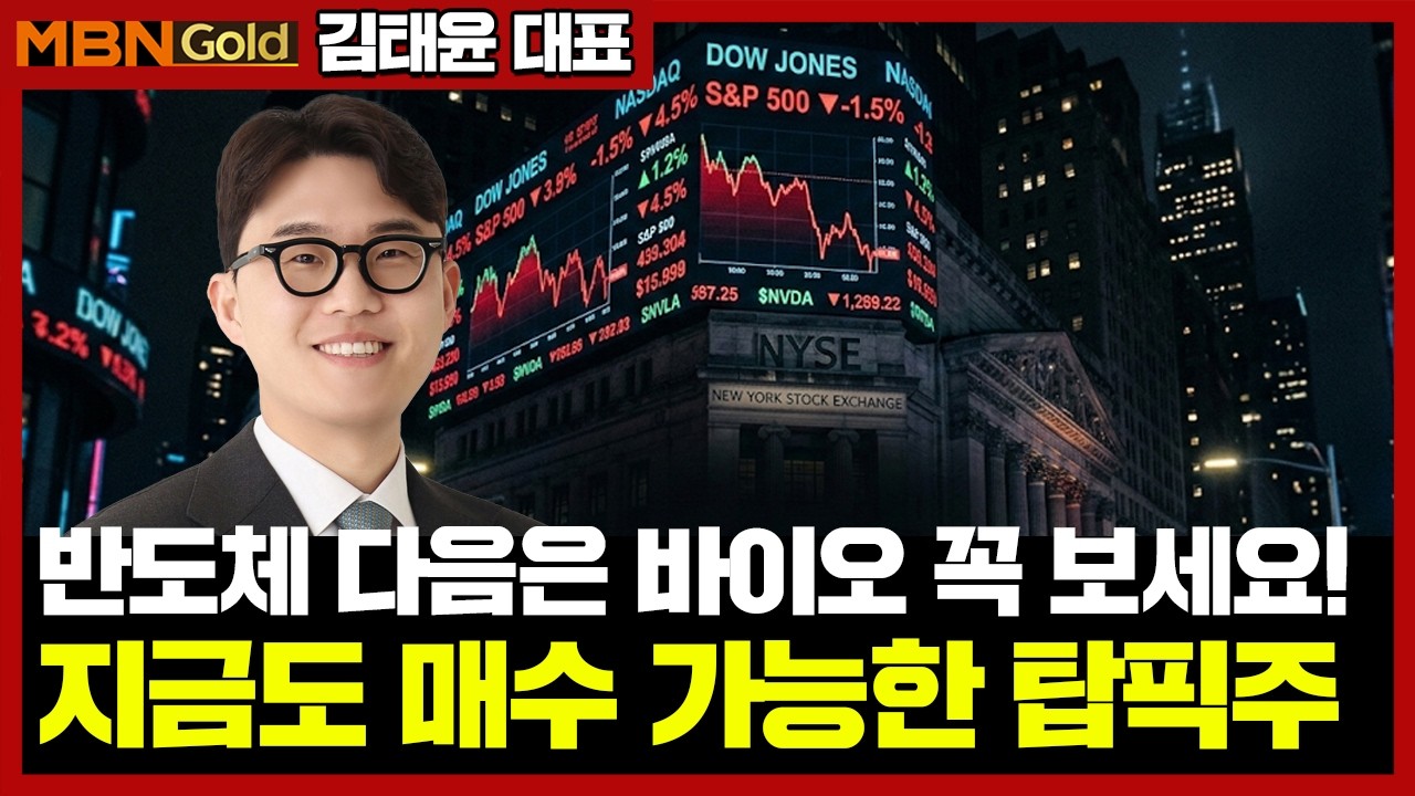 [김태윤 역전계좌] 반도체 강력홀딩 ! 그리고 바이오 저가매수 기회 | AACR, ASCO, 피부과학회 연이은 모멘텀에 주목! 최근 강조 드린 #에이프릴바이오 연일 급등!