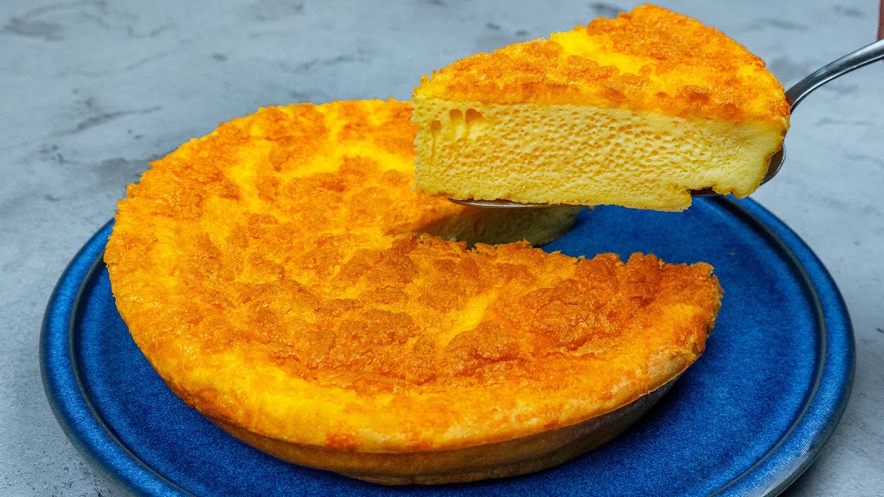 Questa frittata non cade mai! Soffice, con uova e formaggio