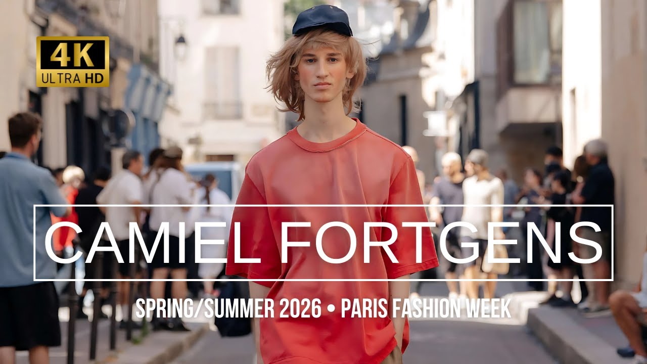 CAMIEL FORTGENS Printemps/&Eacute;t&eacute; 2026 : Une Symphonie de Mode et de Son