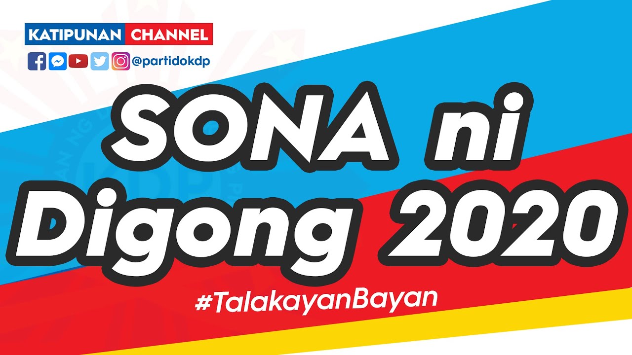 SONA ni Digong 2020 | Talakayan Bayan