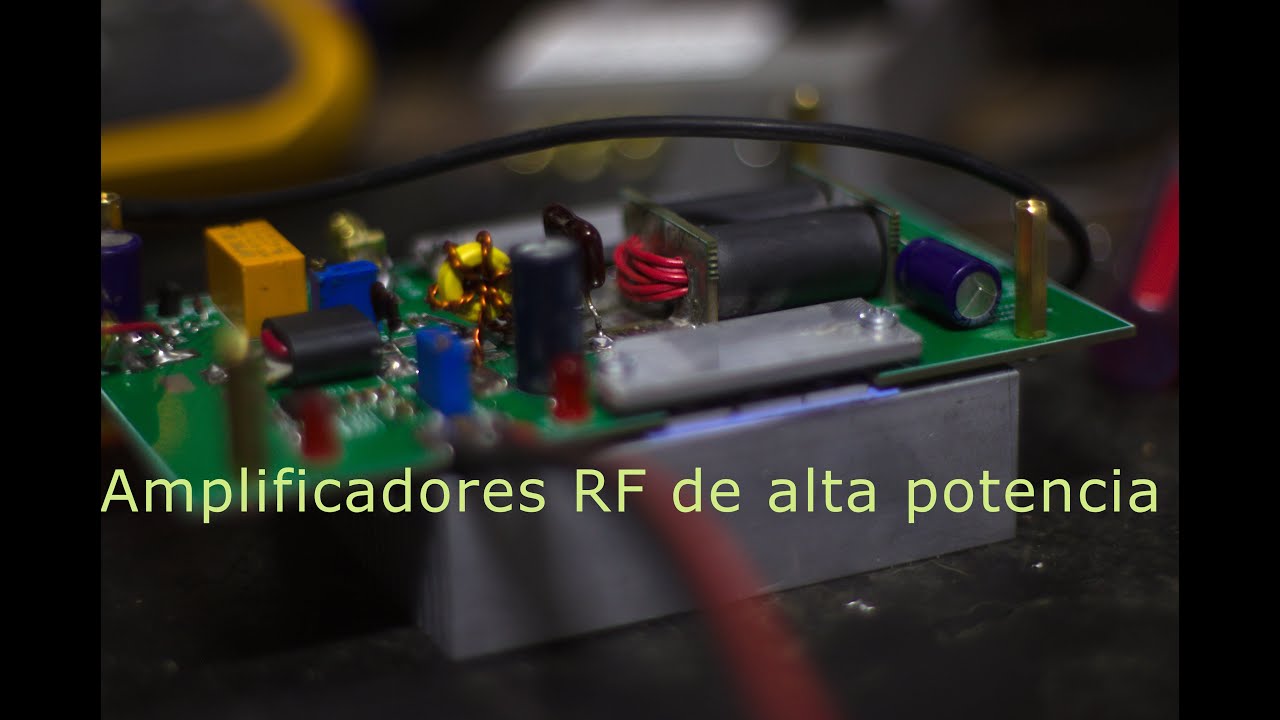 Como Funciona un amplificador de RF